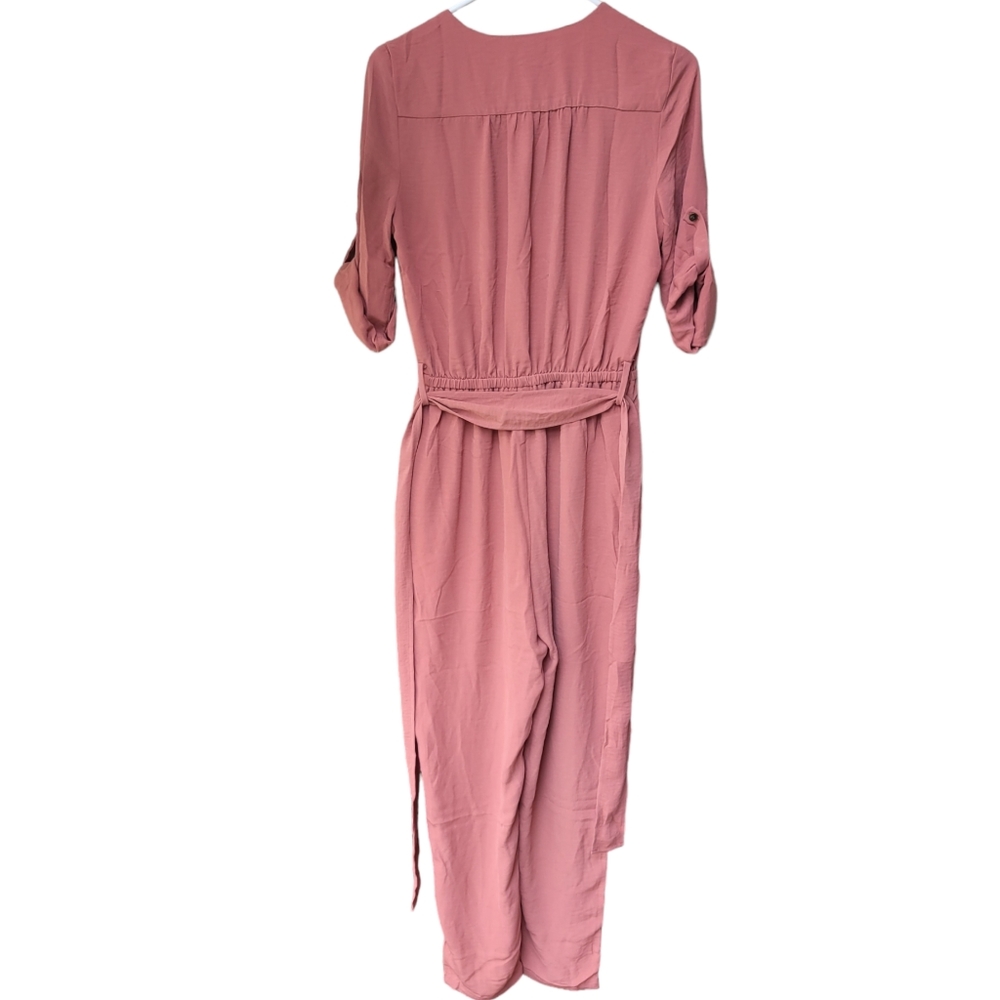 Anthropolgie Maronie V-Neck Jumpsuit Size S - Picture 2 of 14